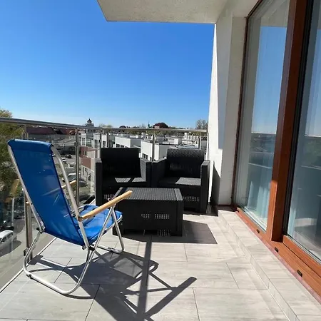 Sunset View - 2 Bedrooms, Large Terrace Misdroy