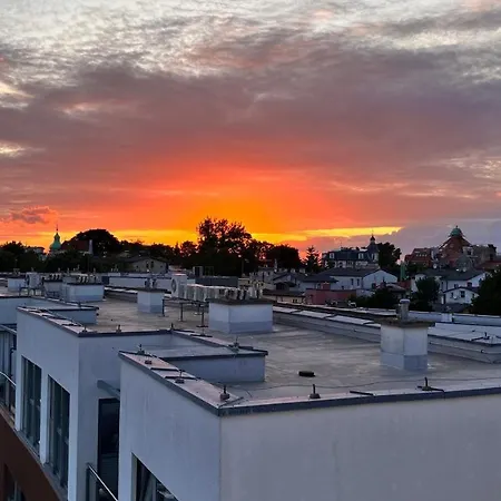 Sunset View - 2 Bedrooms, Large Terrace Apartment Misdroy
